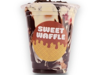 Oreo Bardak Waffle görseli