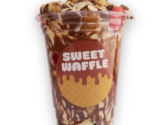 Klasik Bardak Waffle görseli