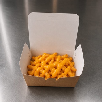 Cheddar Soslu Baharatlı Patates Kızartması görseli