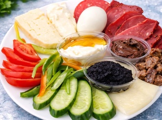 Etli Kahvaltı Tabağı görseli