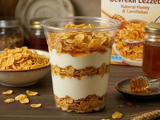 (10 Oz.) Cornflakes & Bal Mag görseli