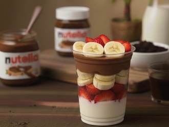 (10 Oz.) Nutella'lı Muzlu Çilekli Mag görseli