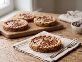 Nutellalı Parça Çikolatalı Cookie görseli