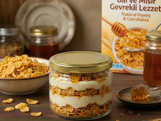 (Kavanoz) Cornflakes & Bal Mag görseli