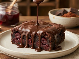 Vişneli Brownie görseli