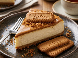 Lotuslu Cheesecake görseli