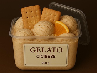 Bebe Bisküvili Dondurma (250 Gr.) görseli