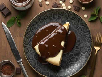 Belçika Çikolatalı Cheesecake görseli