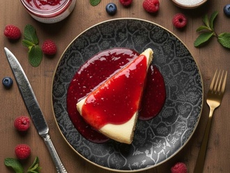Frambuazlı Cheesecake görseli