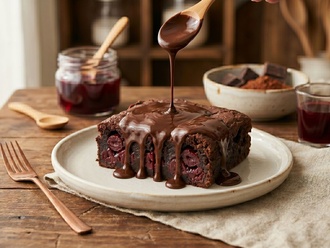 Vişneli Brownie görseli