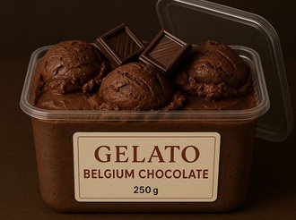 Çikolatalı Dondurma (250 Gr.) görseli