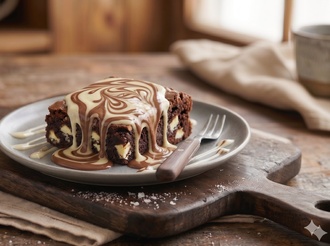 Beyaz Çikolatalı Brownie görseli