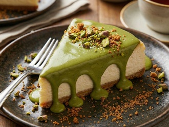 Antep Fıstıklı Cheesecake görseli