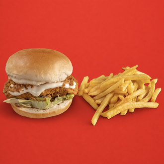 Crispy Caesar Burger görseli