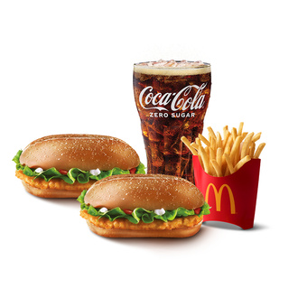 Coca-cola Çıtır Tavuk Burger Hesaplı Menü görseli