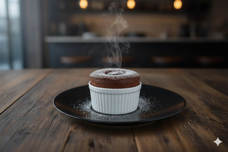 Çikolata Soslu Sufle görseli
