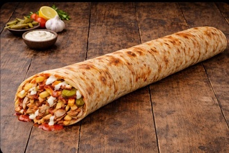Hatay Soslu Large Tavuk Dürüm ( Kısa) görseli
