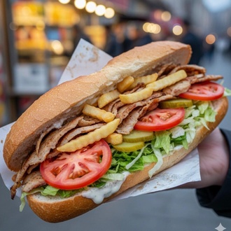 Tam Ekmek Tavuk Döner görseli