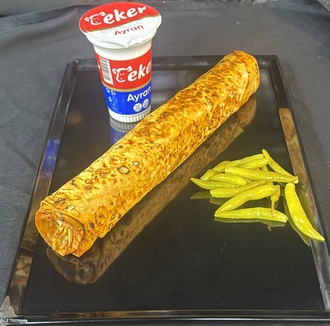 Large Tavuk Dürüm+ayran görseli