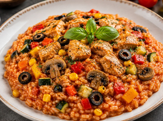 Risotto Al Pollo (720 Kcal) görseli