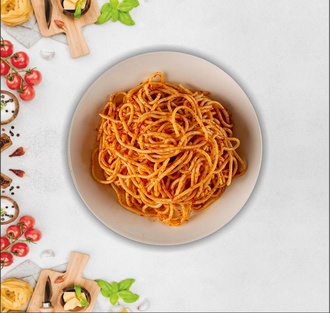 Salçalı Spagetti görseli