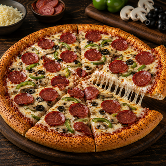 Dana Sosisli Pizza görseli