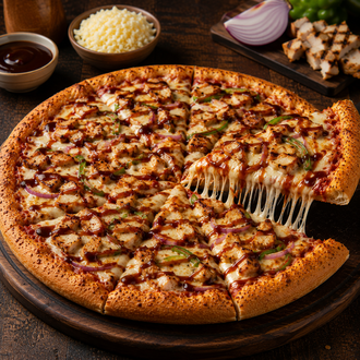 Barbekü Tavuklu Pizza görseli