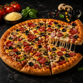 Karışık Pizza görseli