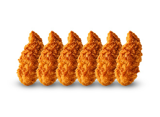 Crispy Chicken Wings 6'Lı görseli