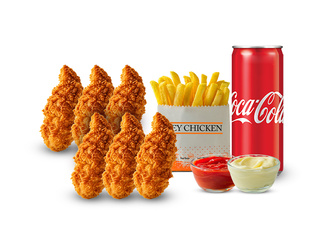 Crispy Chicken Wings 6'Lı Menü görseli