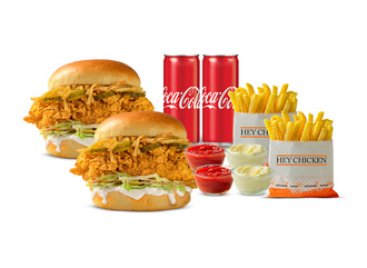 2 Li Burger Menü görseli
