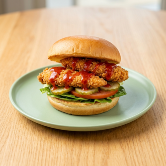 Chili Soslu Tavuk Burger görseli
