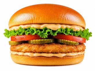 Klasik Tavuk Burger görseli