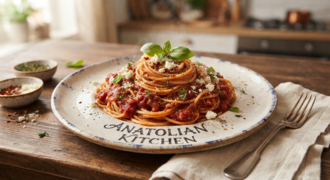 Salçalı Spagetti Makarna görseli