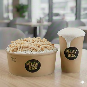 Pilav Üstü Tavuk (Çift Porsiyon) + Ayran görseli