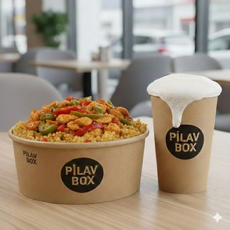 Bulgur Üstü Acılı Tavuk Sote Menü görseli
