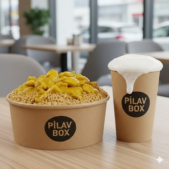 Xxl Bulgur Üstü Köri Soslu Tavuk Menü görseli
