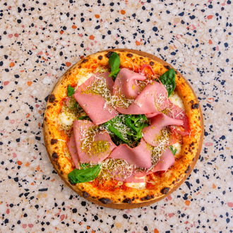 Pizza Beef Bacon Deluxe görseli