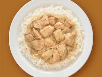 Beğendi Soslu Tavuk & Pirinç Pilavı görseli