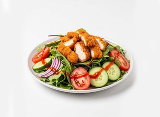 Çıtır Tavuklu Salata görseli