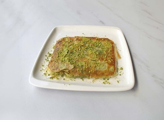 Çikolatalı Fıstıklı Katmer görseli