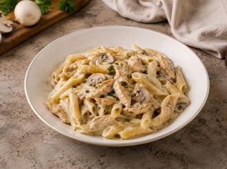Kremalı Mantar Soslu Tavuklu Penne Makarna (450 Gr.) görseli