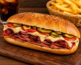 İzmir Kumru Ve Patates Kızartması görseli