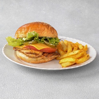 Rush Klasik Tavuk Burger görseli