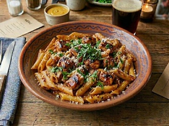 Tavuklu Penne Arabiata görseli