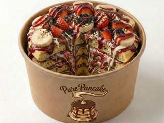 Çilek Rüyası Pancake görseli