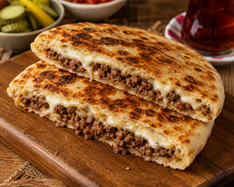 Kıymalı Bazlama Tost görseli
