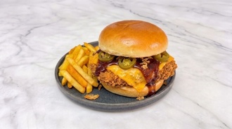 Bbq Chicken Burger Menü görseli
