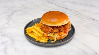 İnferno Chicken Burger Menü görseli