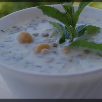 Ayran Aşı Çorbası görseli